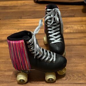 Dolls kill Club Exx Funkytown Fringe Roller Skates